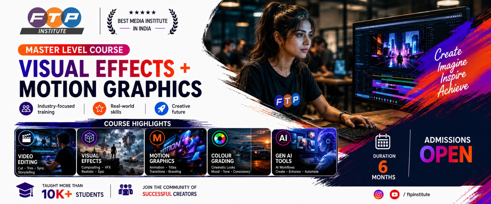 Master Level Course — Visual Effects + Motion Graphics